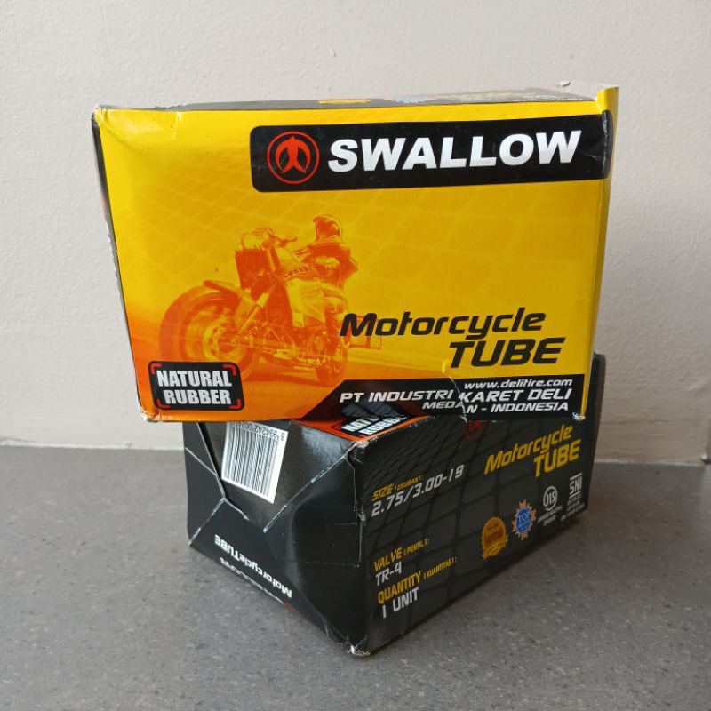 Ban Dalam Motor SWALLOW 275/300-19 Untuk Ban Ukuran (275-19 , 70/100-19 , 90/90-19)