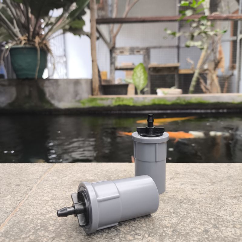 Konektor Selang Udara Kolam Koi ke Pipa 1/2" Pembagi Pompa Aerator