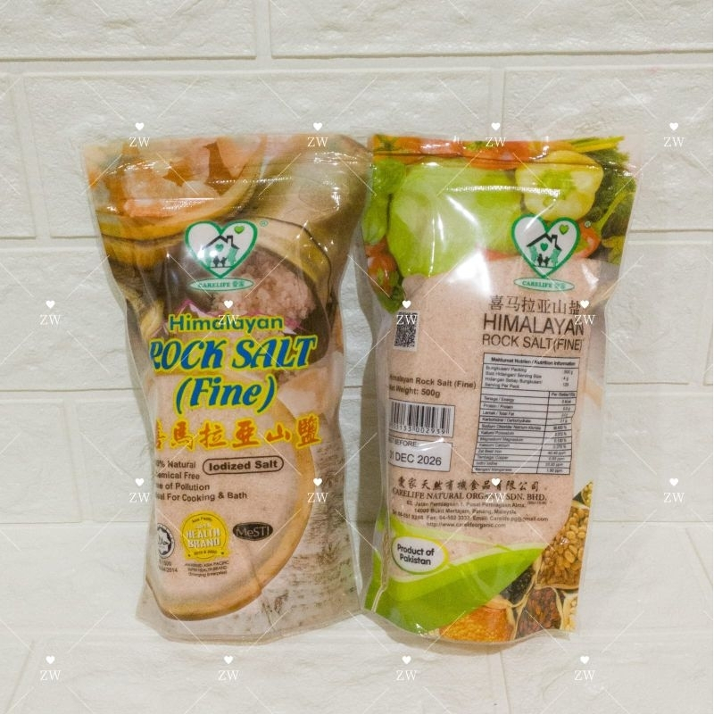 

Garam Himalayan Rock Salt Fine 500g Exp 31 Des 2029 / Garam Himalaya