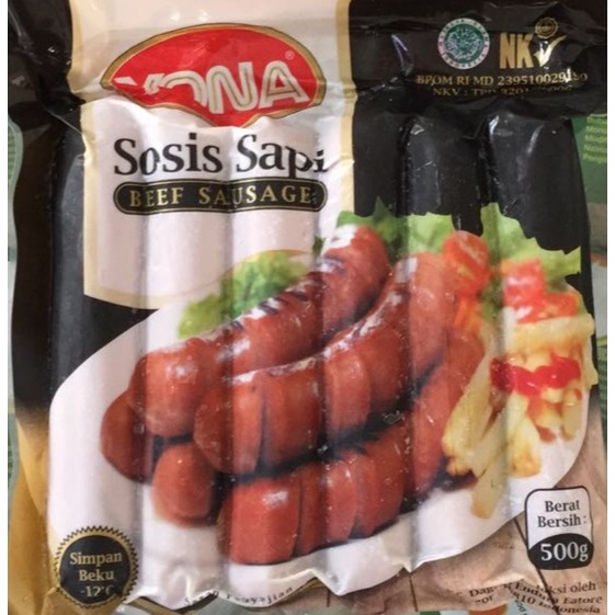 

YONA SOSIS BAKAR JUMBO ISI 6PCS 500Gr