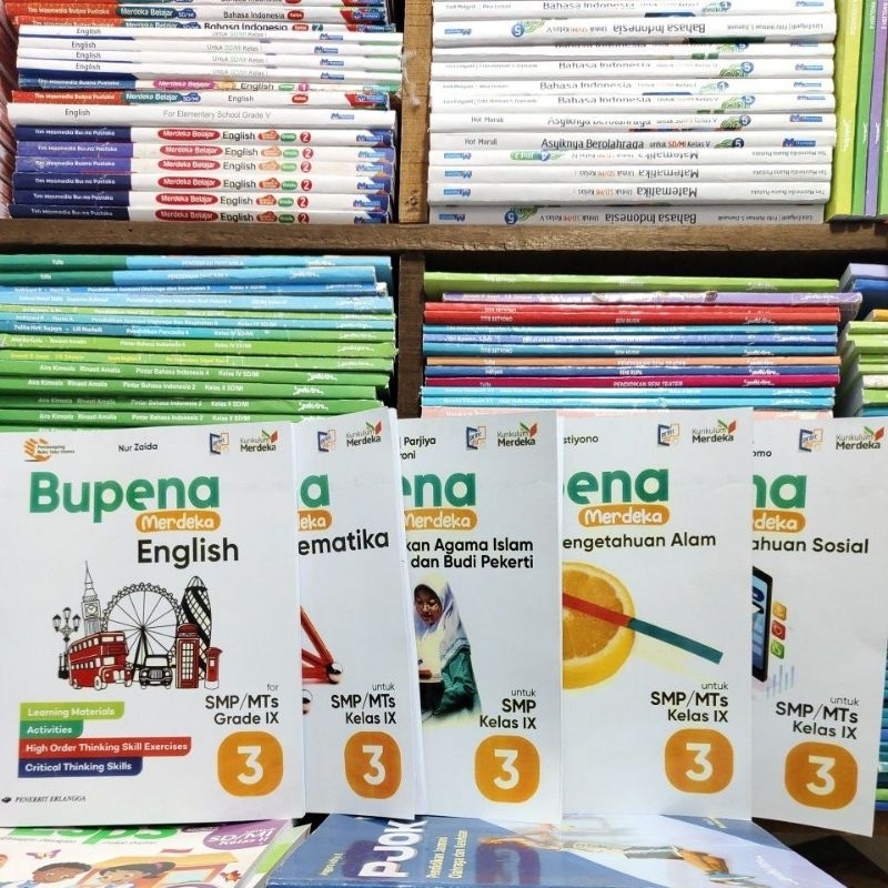 Bupena kelas 9/3; SMP kurikulum Merdeka