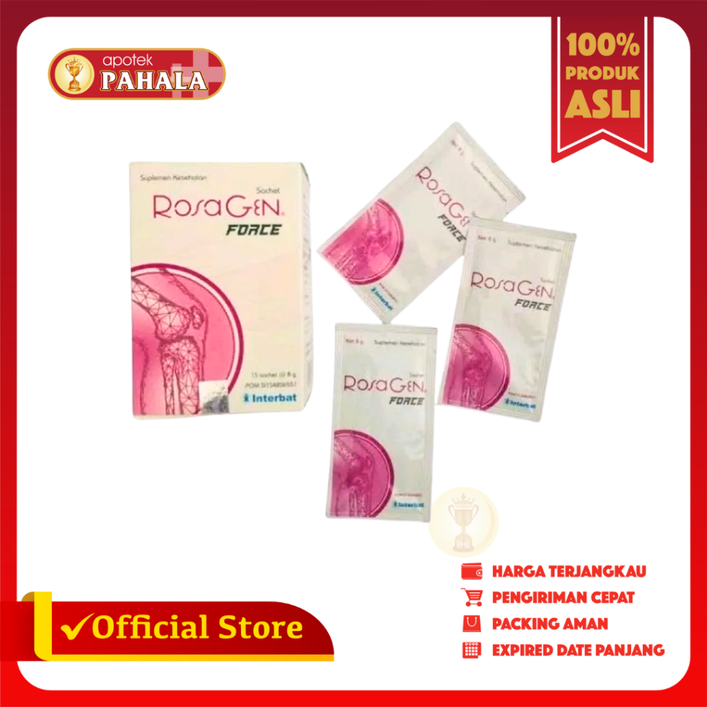 Rosagen Force 8gr I Suplemen Kesehatan Sendi