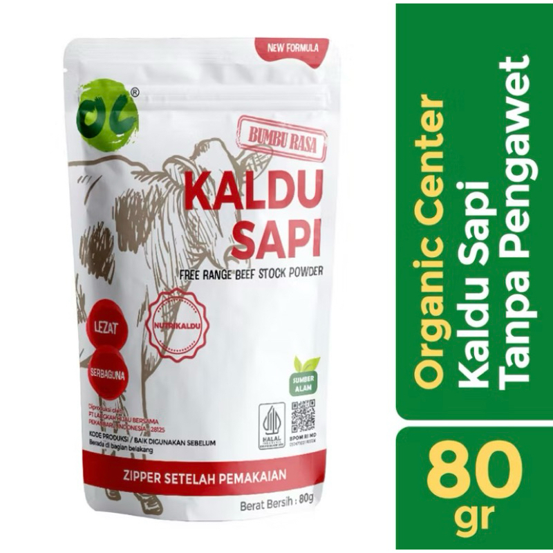 

Organic Center - Free Range Beef Stock - Kaldu Sapi - MSG Free - Natural - Bumbu by Titi Kamal