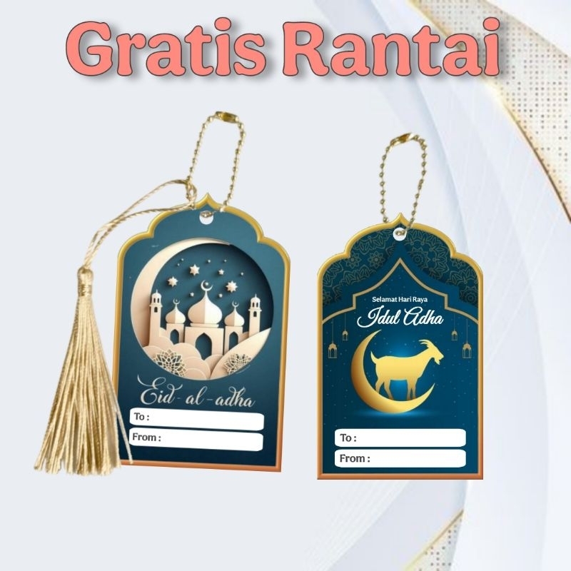 Hang Tag Idul Adha Kartu Ucapan Idul Adha