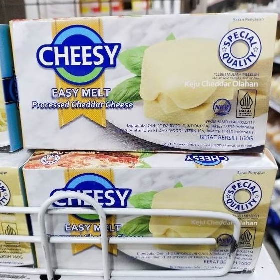

Cheesy Keju Easy Melt 160gr