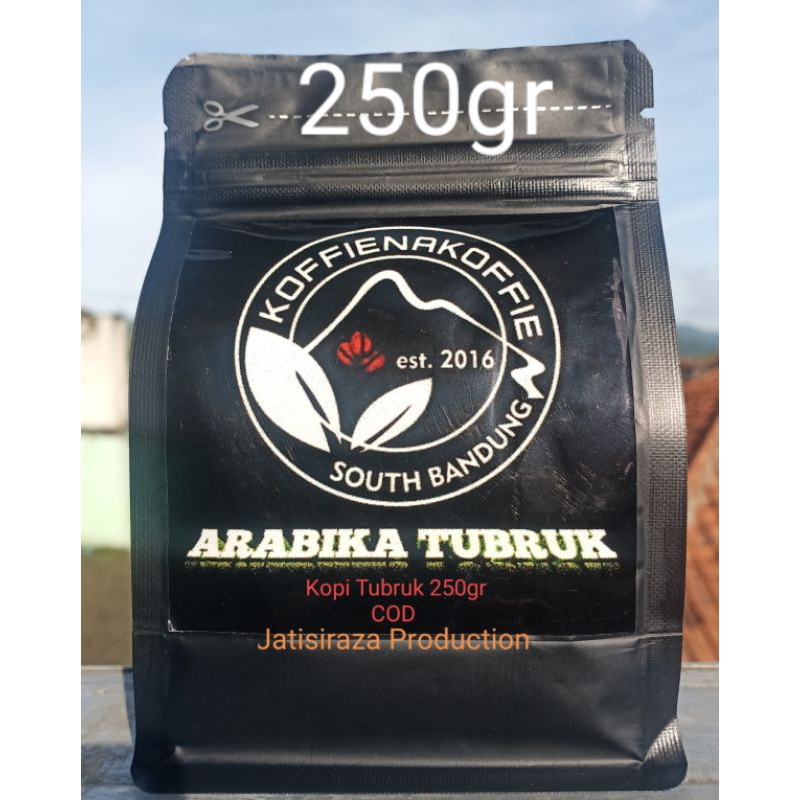 

kopi Arabika tubruk asli berat 250gr cod
