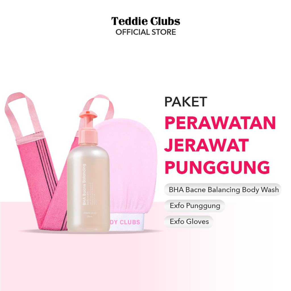 [BUNDLE HEMAT] Perawatan Jerawat Punggung | Exfoliasi Punggung | Jerawat Punggung | Sabun Jerawat Pu