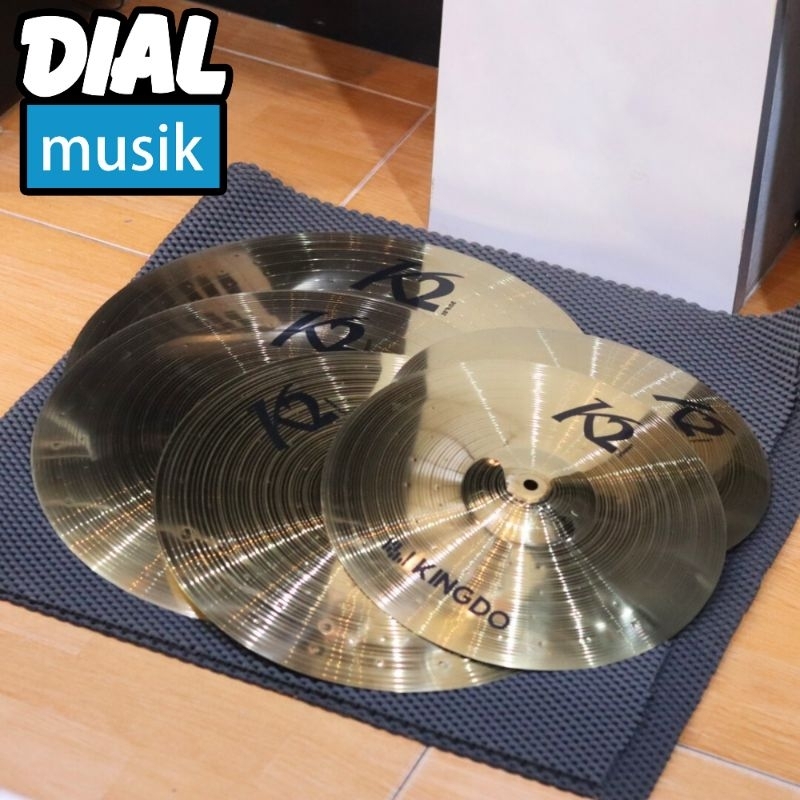 Kingdo Cymbal Set K2 Pack14,16,18, 20 - Set Cymbal Kingdo