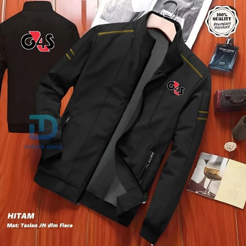 JAKET G4S SATPAM SECURITY INDONESIA SABLON KEREN FREE NAMA MODEL TERBARU