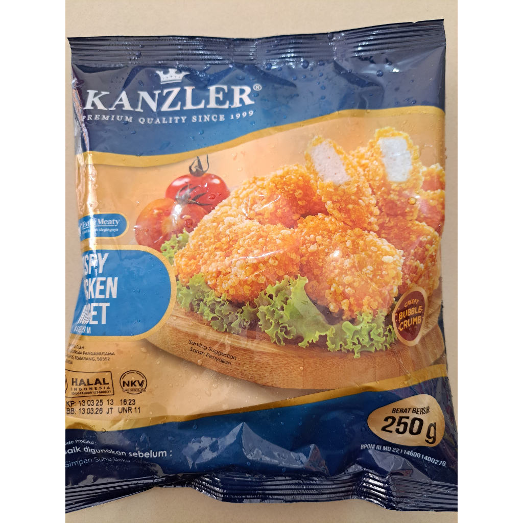 

Kanzler Crispy Chicken Nugget 250 gram