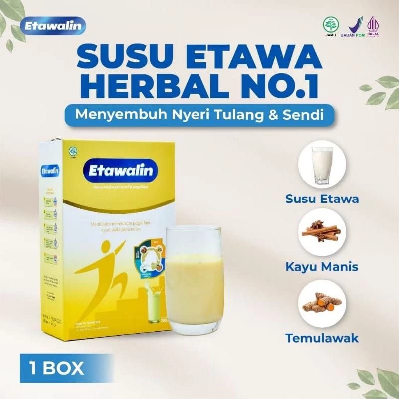 

Etawalin susu kambing atasi nyeri sendi tulang asli original aman bpom