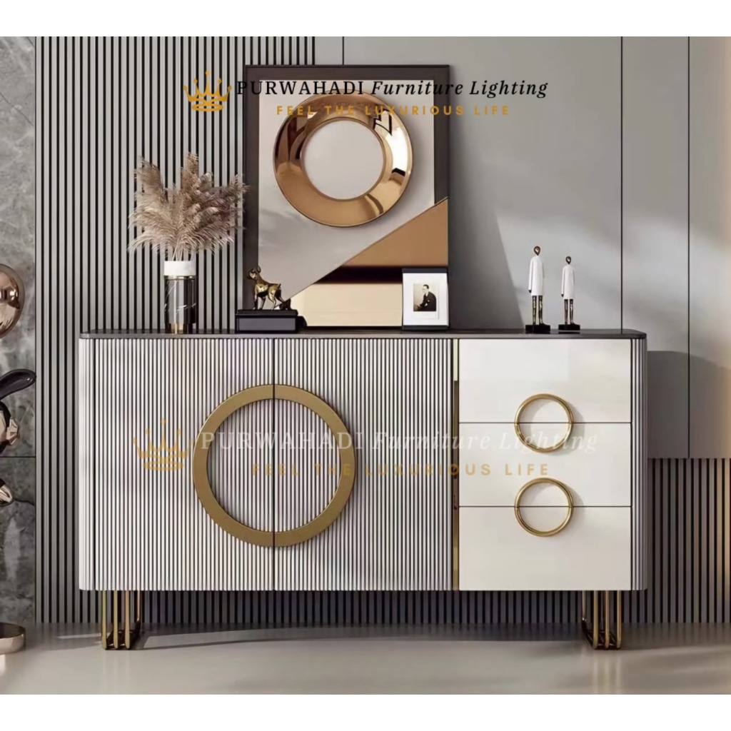 LEMARI BUFET MINIMALIS IMPORT | BUFET TV | BUFET KONSUL SERBAGUNA | LEMARI TV | LEMARI MULTIFUNGSI