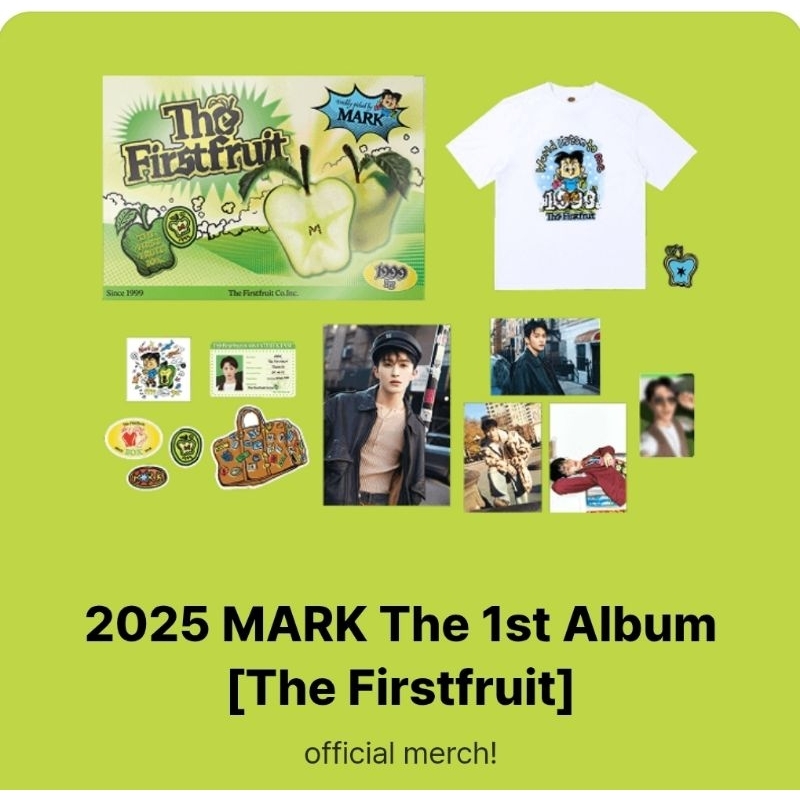 [PO] NCT MARK - THE FIRSTFRUIT OFFICIAL MERCH / MERCH MARK THE FIRST FRUIT