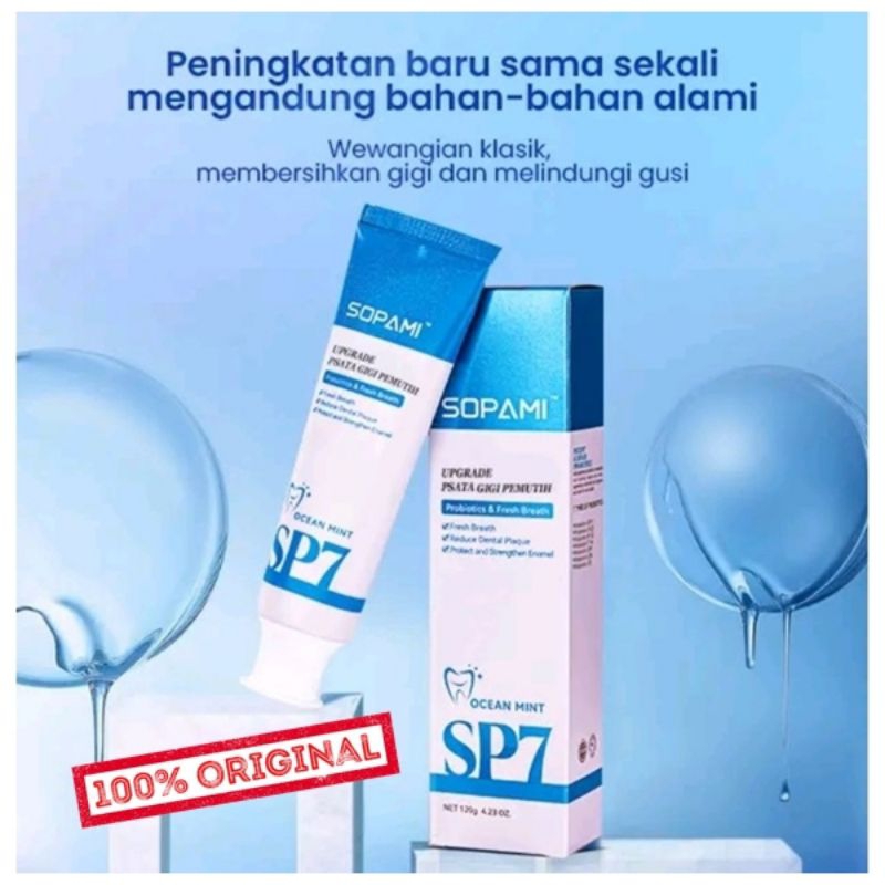 Pasta gigi pemutih alami SOPAMI SP7