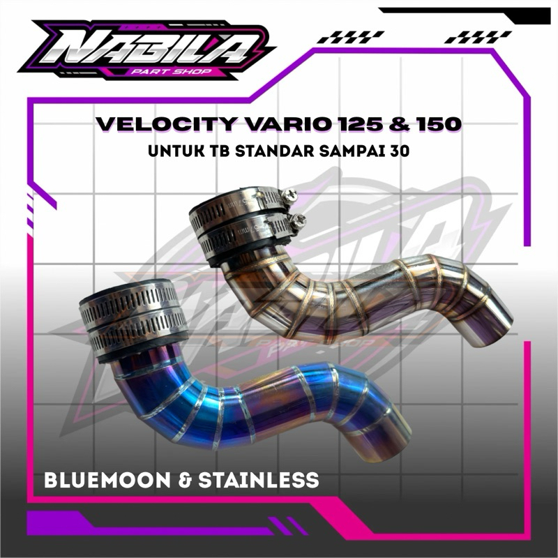 Velocity Stack Vario 125 /150 PCX 150 Stainless