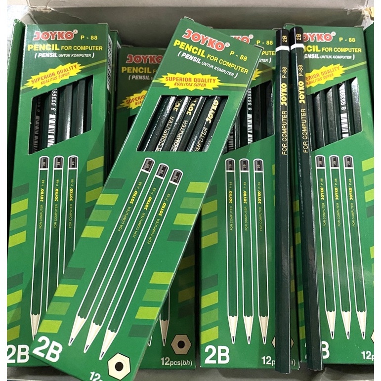 

Pensil Joyko P-88 2B isi 12pcs