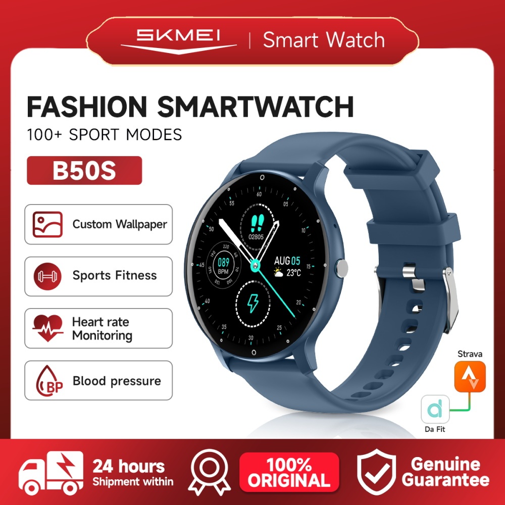 Skmei B50S Jam Tangan Smartwatch pria original jam tanggan sport digital wanita