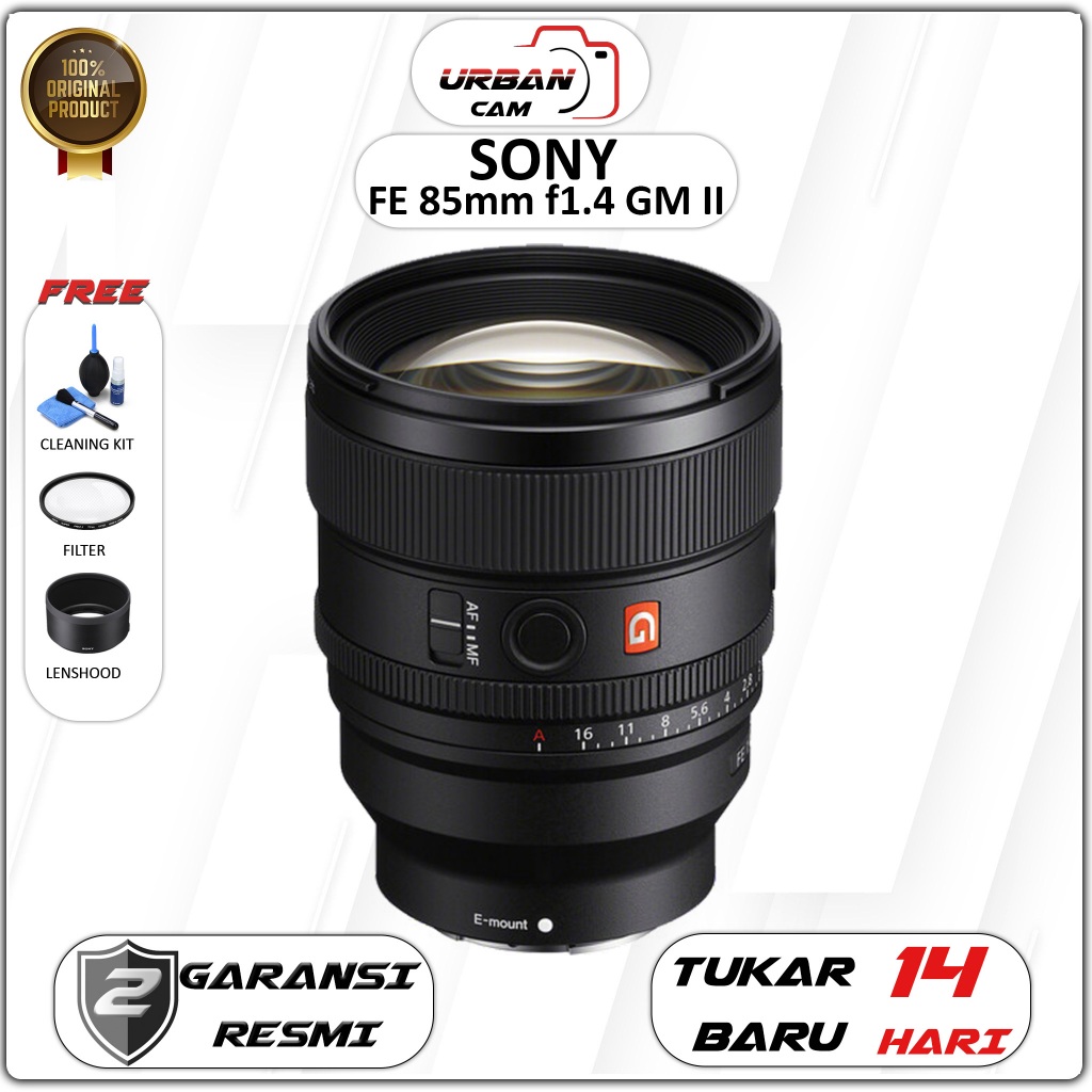 Sony FE 85mm f1.4 GM II / Sony FE 85 mm F1.4 GM Mark II / Lens Sony 85 mm f1.4 GM Mark 2