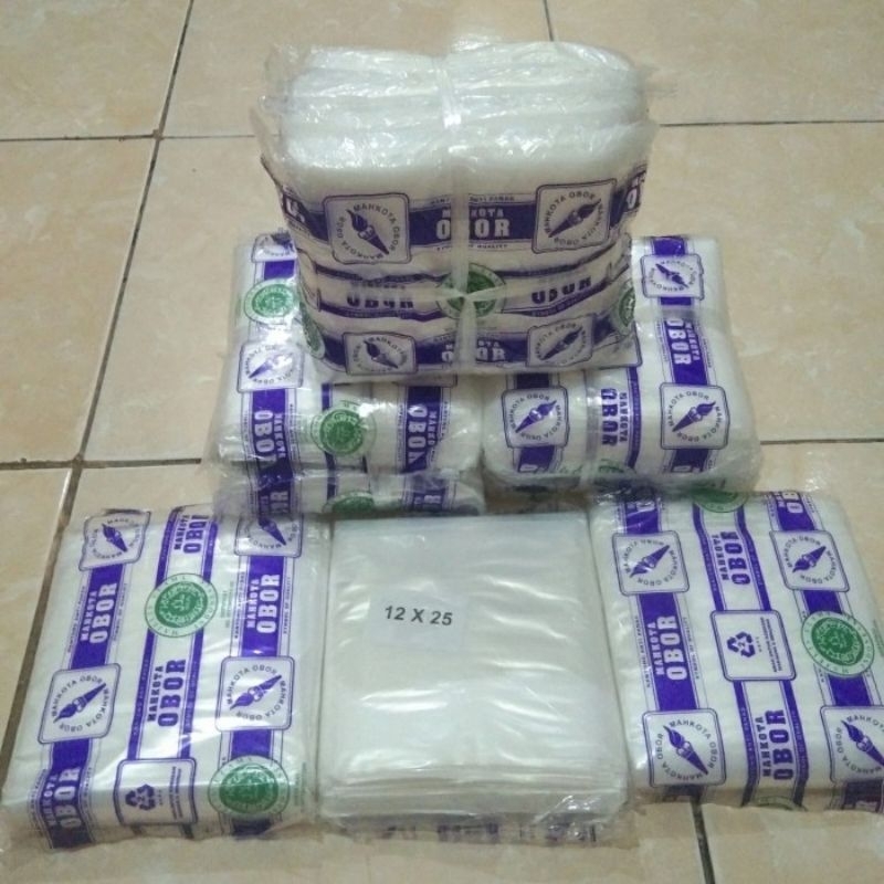 Plastik HD Tahan Panas Obor 12x25