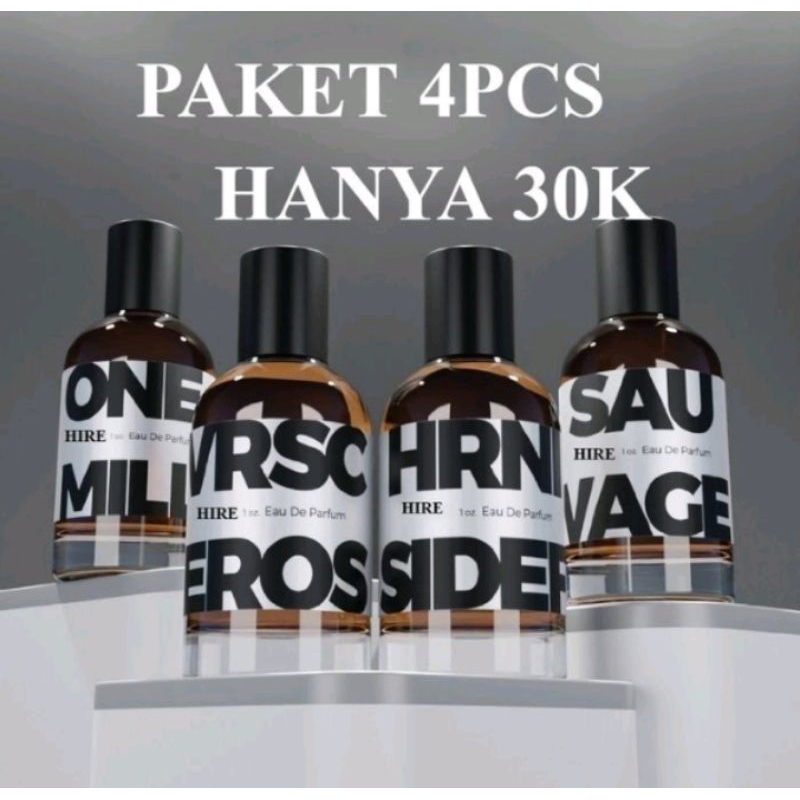 Paket 4 Parfum Best Boy 30 ml Eau de Parfume