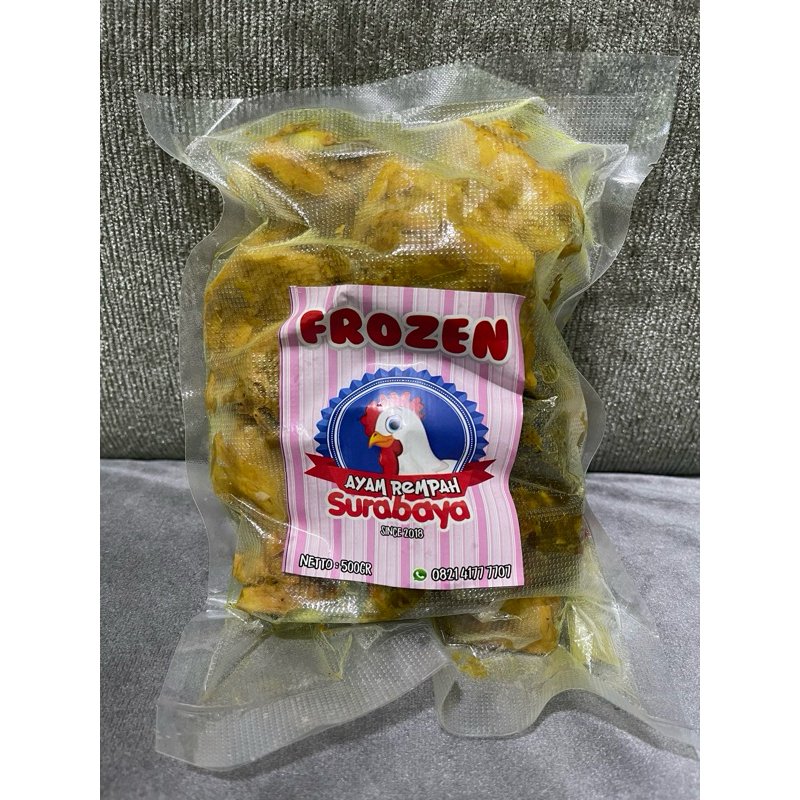 

Ayam Lengkuas Frozen 500gram Tanpa Bahan Pengawet