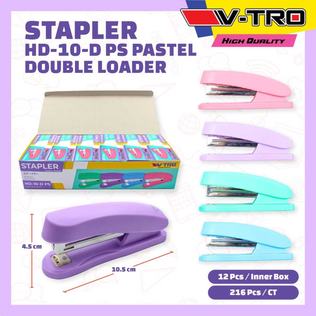 

Stapler / hekter VTRO HD-10-D Pastel