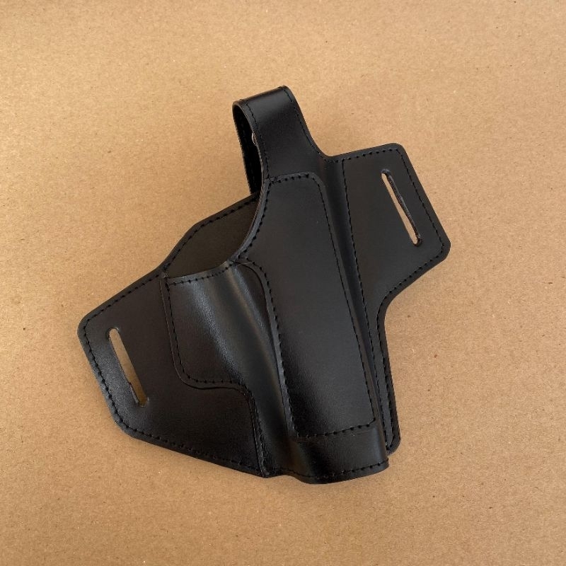 Holster sarung pistol kulit Glock HS