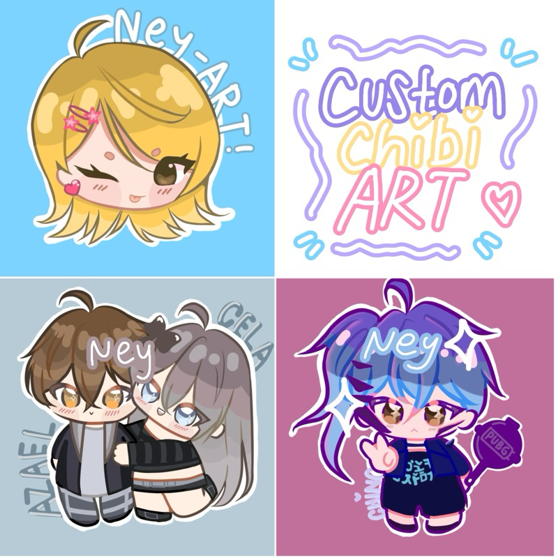 ART COMMISSION CHIBI MURAH