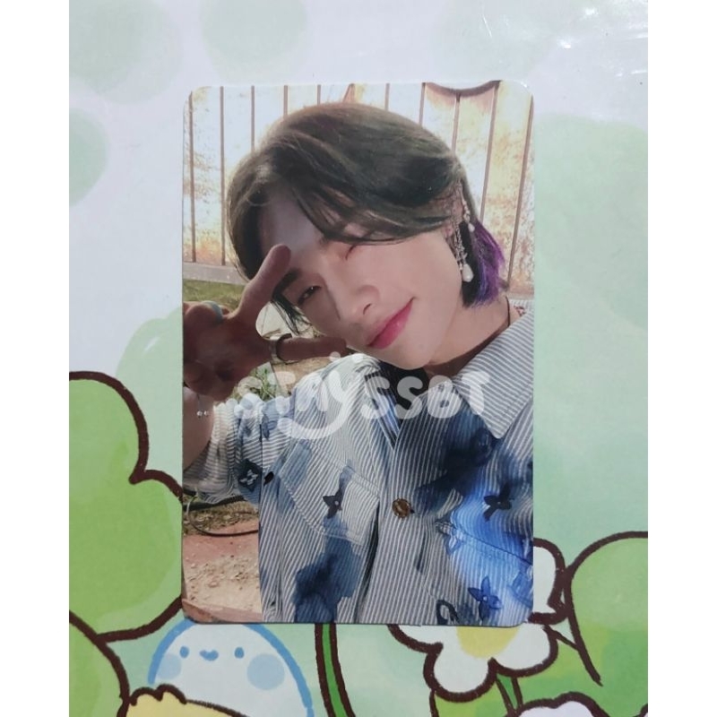 stray kids pc album noeasy hwang hyunjin denim biru peace d ver