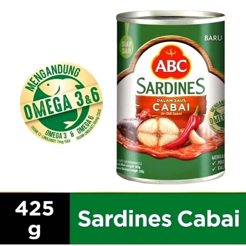 

Sarden ABC cabai 425gr