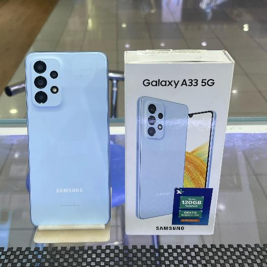 SAMSUNG GALAXY A33 5G 8/128GB SECOND SEKEN BEKAS RAM 8 INTERNAL 128