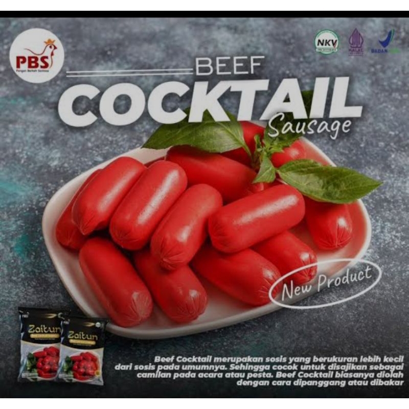 

Zaitun Beef Cocktail Sausage 500 Gr