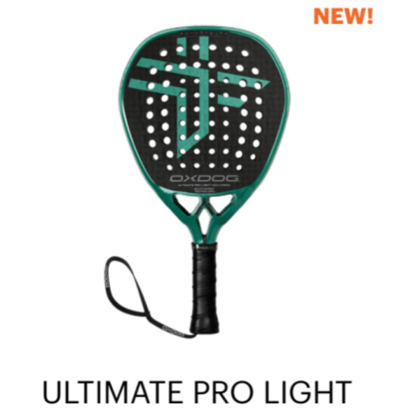 OXDOG Ultimate Pro Light 2025 Padel Racket | Raket Padel Power - Control