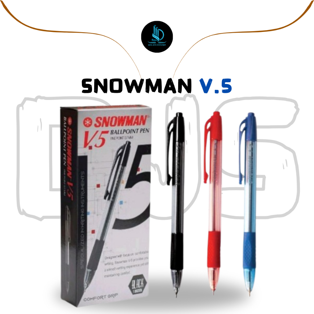 

PEN PULPEN SNOWMAN V.5 0.7 ( 1PAK ISI 12 PCS )