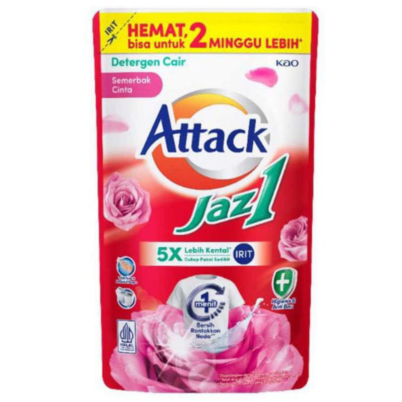 Attack Jaz1 deterjen cair 515g