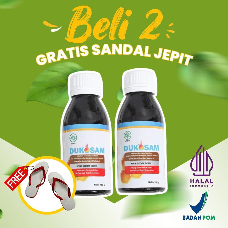 

PAKET 2 BOTOL Madu Dukosam 160 Gr - Madu Herbal Atasi Masalah Kolestrol