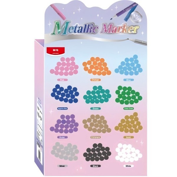 

TBMO M&G COLOURS METALLIC MARKER T80B3 - 10037635/APMT80B3