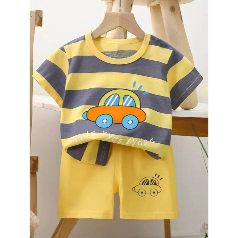 Stelan Anak Laki Laki Bayi Dan Balita Umur 0-5 Tahun / Setelan Bayi 0 6 Bulan