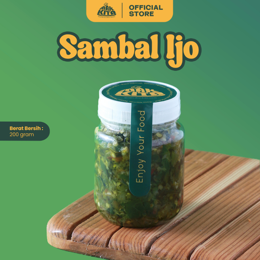 

Makkita - Sambal Ijo 200gr