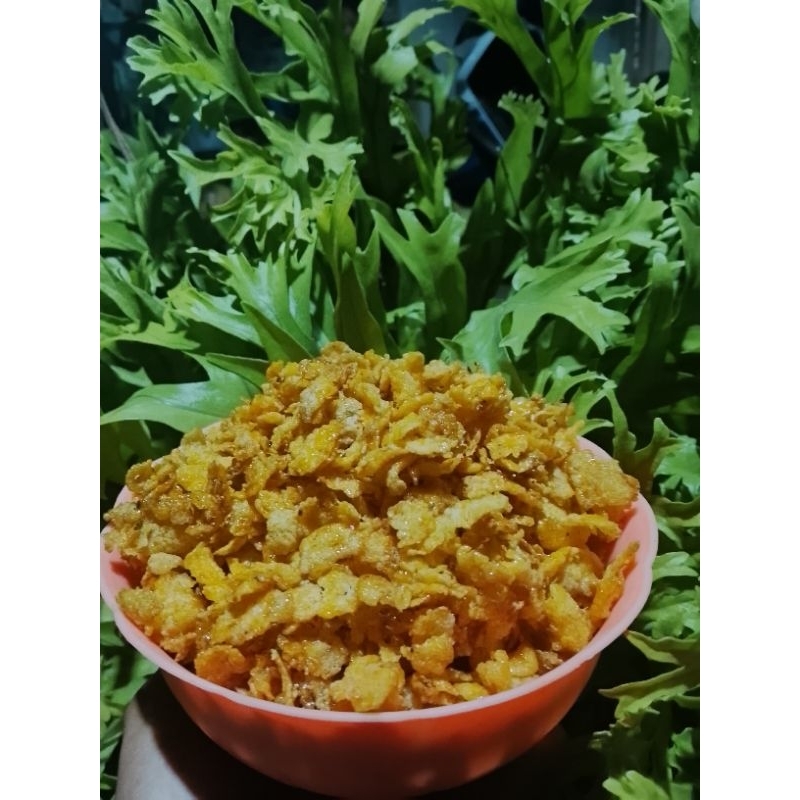 

emping jagung/jagung geprek pedas manis