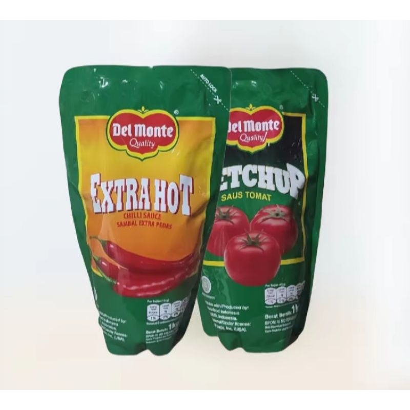

1Kg Delmonte Saus Tomat dan Saus Sambal Extra Hot Exp.September 2026