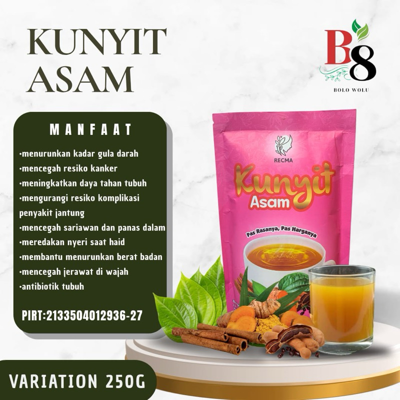 

KUNYIT ASAM INSTAN TANPA AMPAS