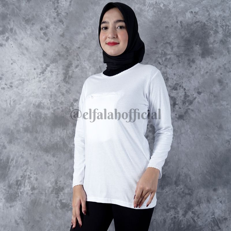 Singlet Umroh Wanita Lengan Panjang Perlengkapan Umroh Wanita