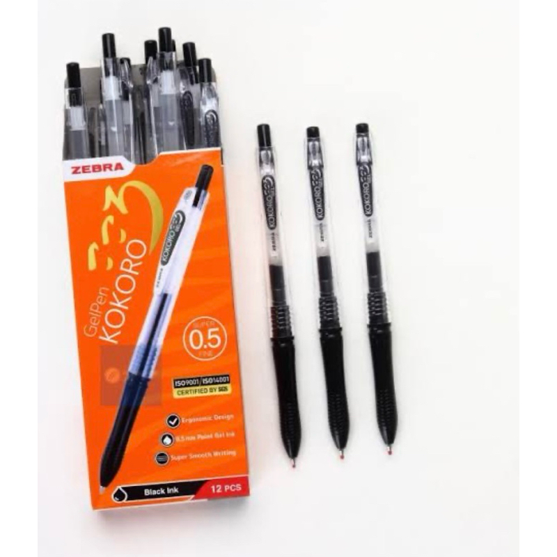 

Bolpen kokoro black & sweet 0.5 (pack)