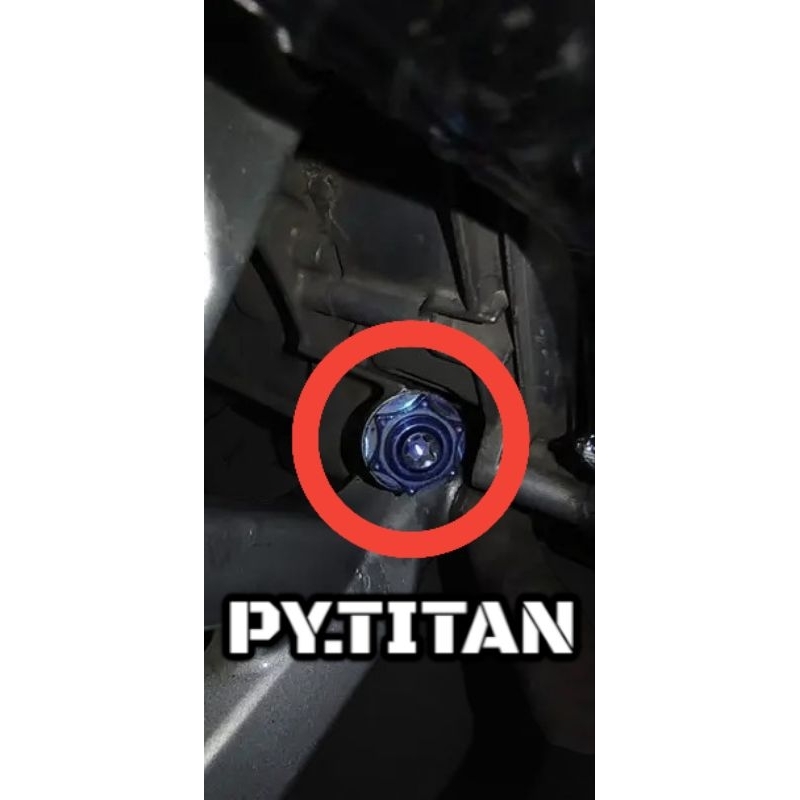 Baut Titanium Tutup Oli Yamaha Aerox