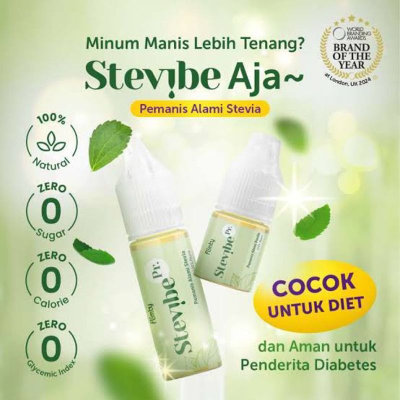 

Stevibe Pure Flimty Stevibe Pr. (Pure) - Pemanis Alami Stevia