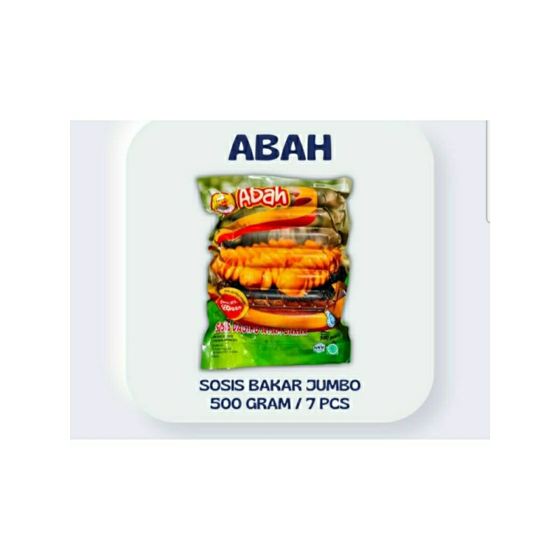 

Abah Sosis Bakar Jumbo 500gr (Isi 7 pcs)