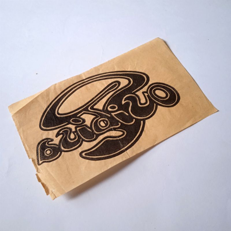 

Vintage Stiker Sablon Setrika Lama Osibisa 1980's Display Only NOS