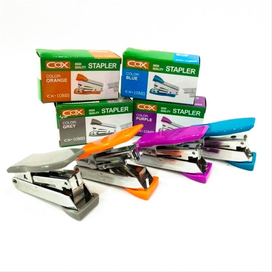 

STAPLER STAPLES MINI KECIL STAINLESS COX CX-10 MB