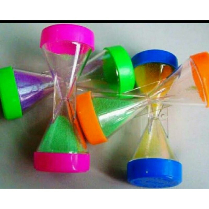 Mainan pasir waktu warna warni / Mainan Anak